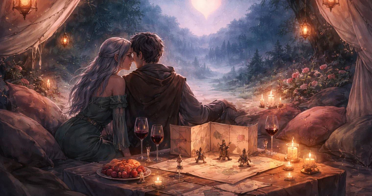 How to Plan the Perfect D&D Date Night for Valentine’s Day