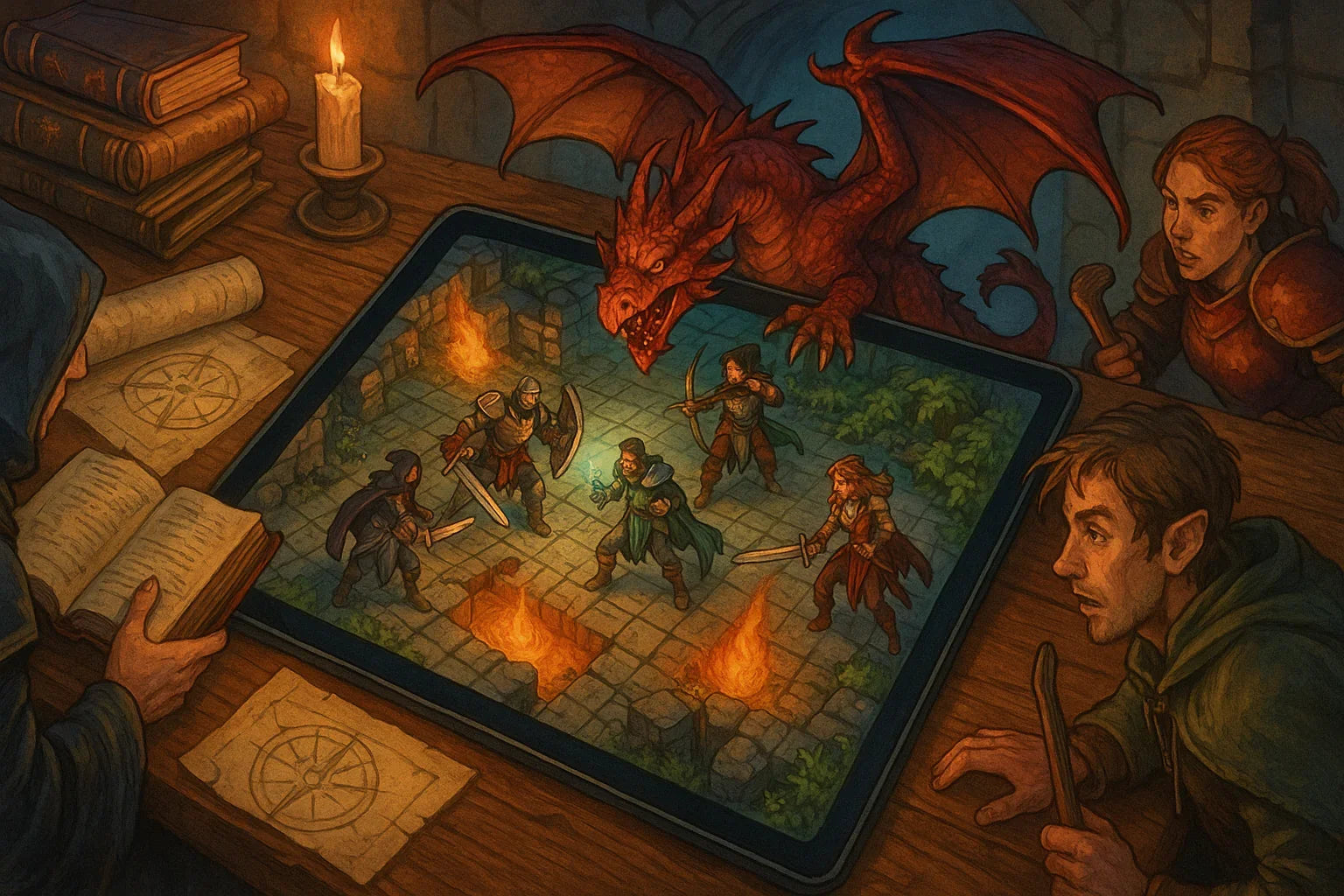 Virtual Map Assets For RPG Sessions - Immersive RPG Sessions with Virtual Map Assets for Play