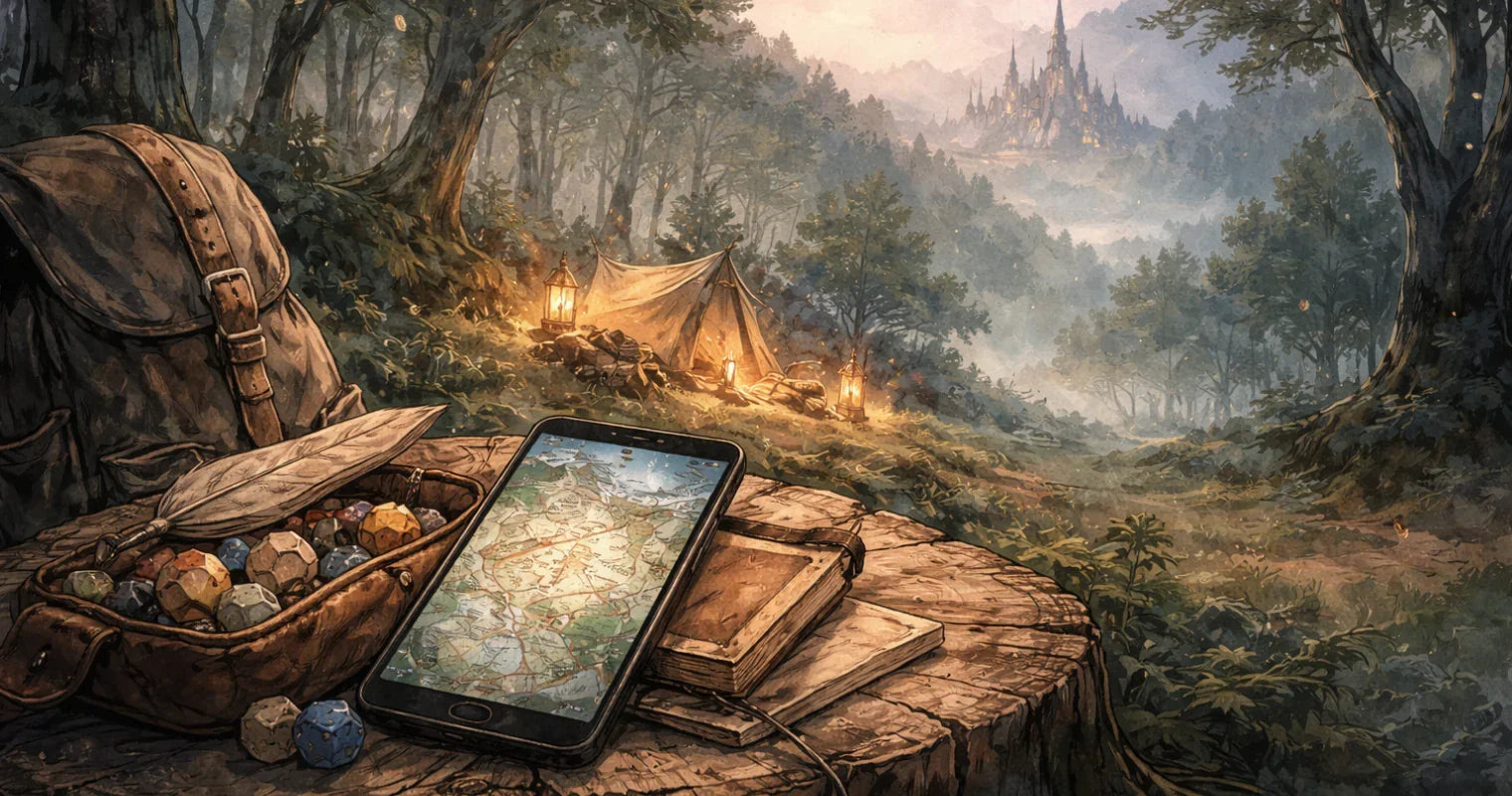 Mobile D&D Gaming - Mobile D&D Gaming: Quick Setup Tips for On-the-Go Play