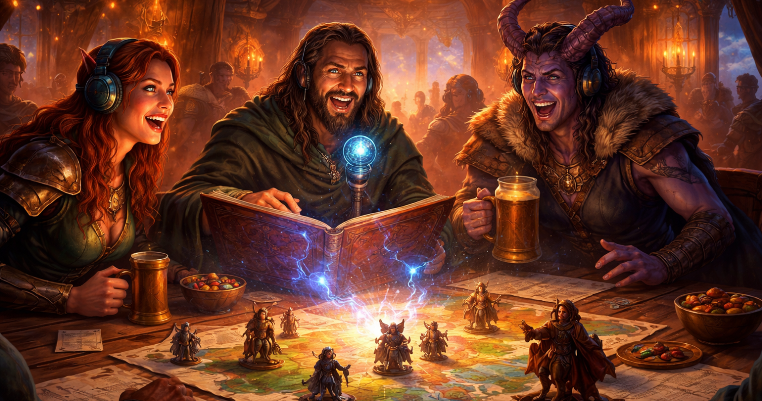 Social Play And Voice Integration - Social Play and Voice Integration That Elevates RPG Sessions