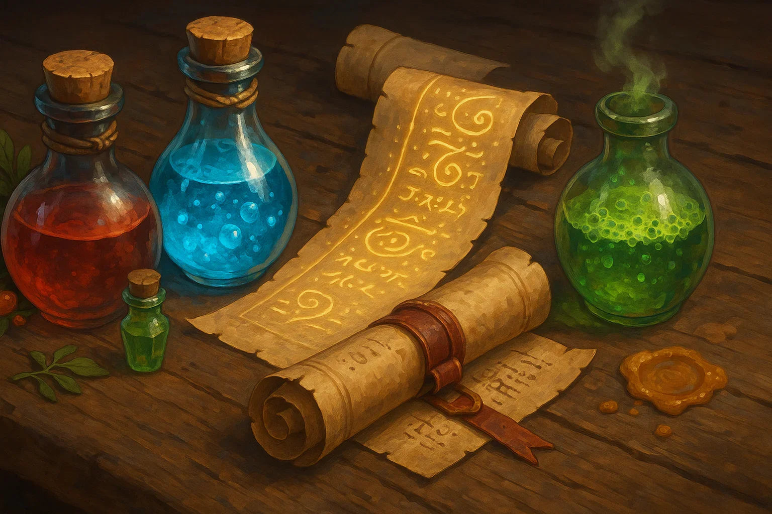 Potions, Scrolls And Consumables - Tactical Uses for Potions Scrolls and Consumables in Play