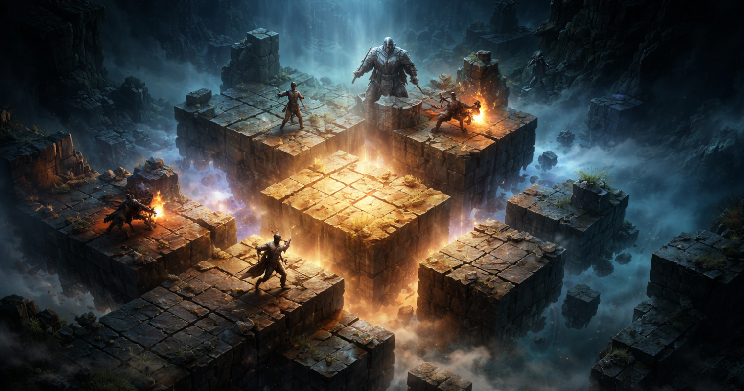 Terrain Tiles For Dungeon Crawl - Terrain Tiles for Dungeon Crawls That Transform Combat