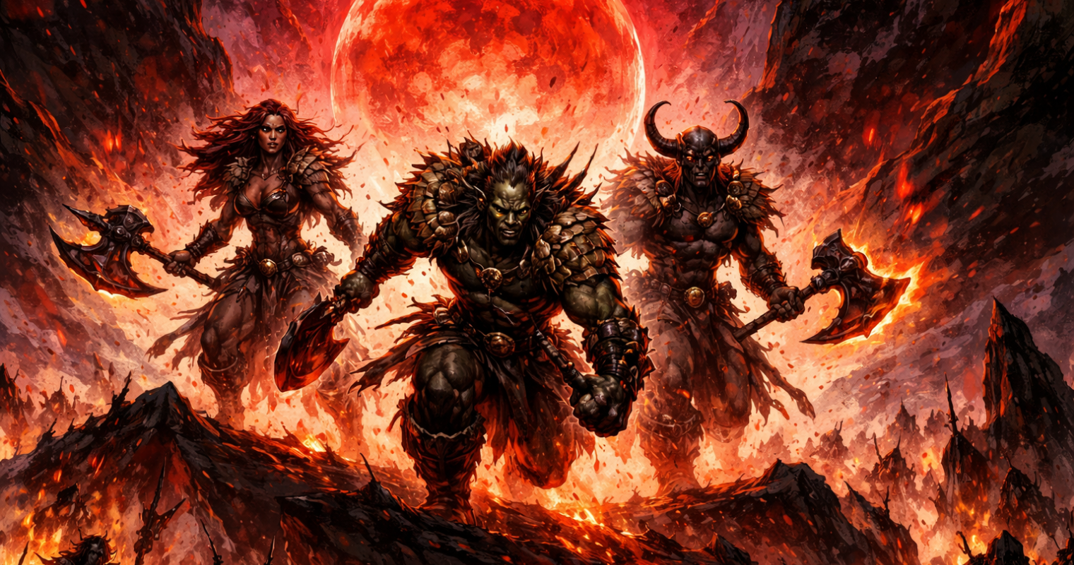 The Best Races for Barbarian in D&D 5e