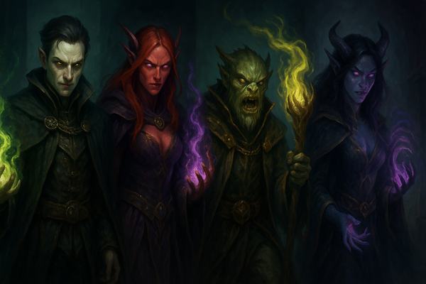 The Best Races for Warlock in D&D 5e (Race Guide for Pact Magic Builds)