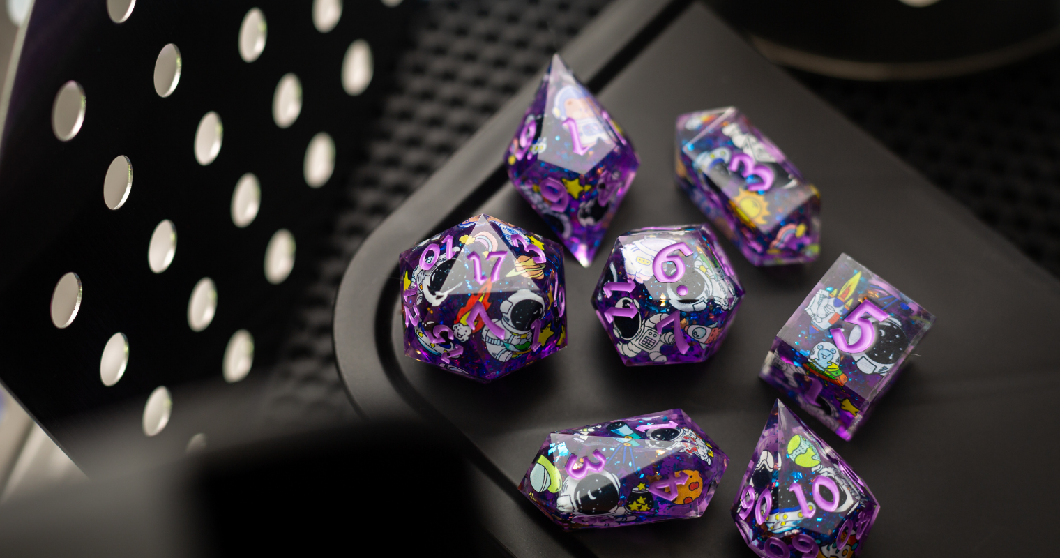 The Colorful World of Resin Dice