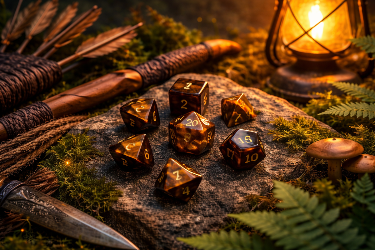 Melee Ranger Dice Set Best Dice Sets for Rangers | D&D 5e Dice Guide | Runic Dice