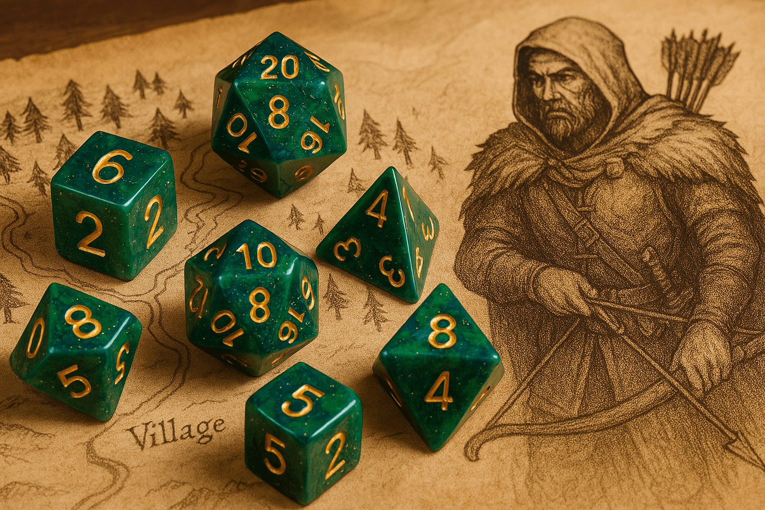 Top Dice Sets for Rangers | D&D 5e Wilderness & Hunter’s Dice Guide