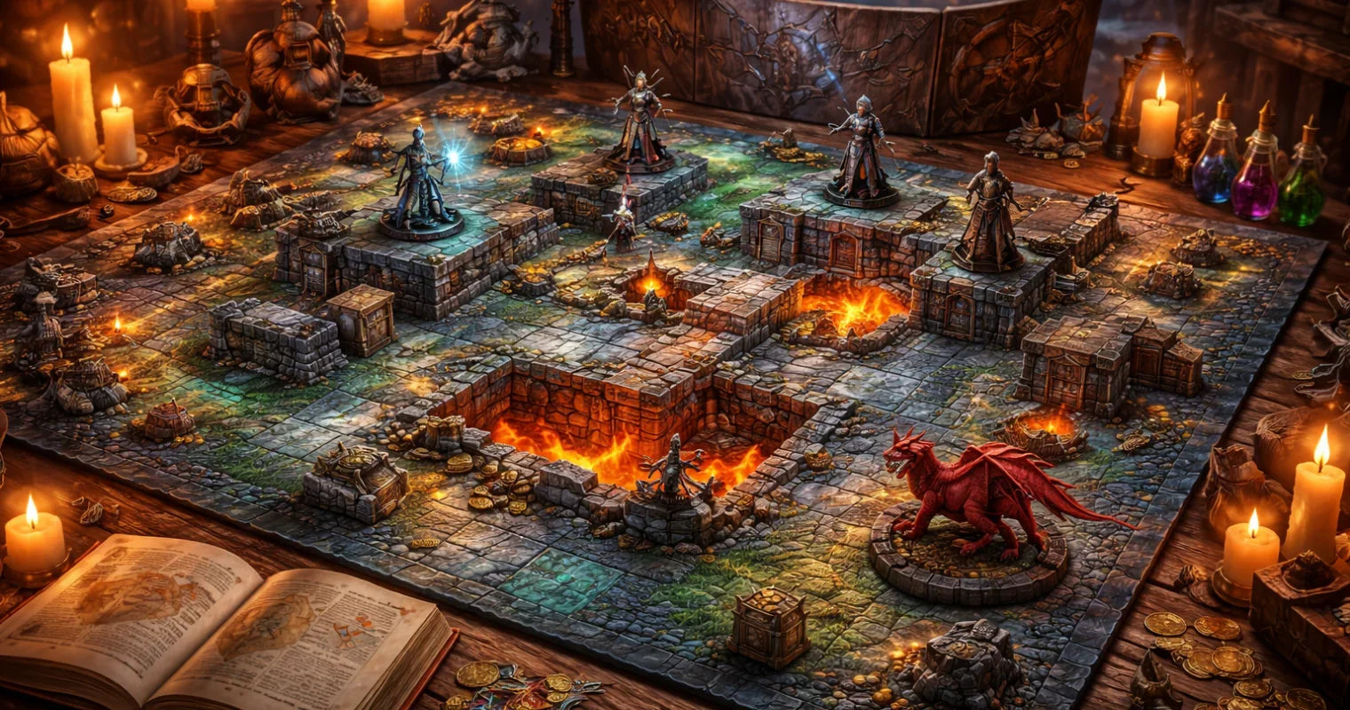 Gaming Mats For Role Playing Games - Upgrade Your RPG Sessions With Premium Gaming Mats