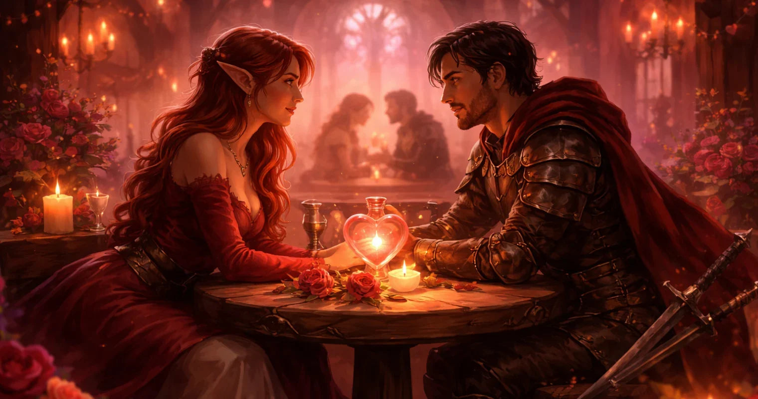 Valentine’s Day D&D Campaign Ideas for Couples and Friends