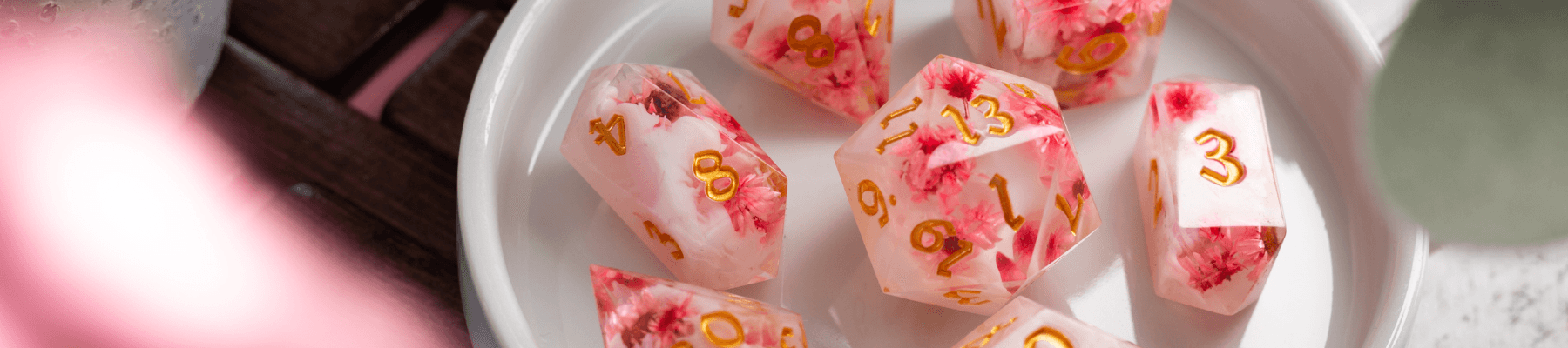 Colorful resin DnD dice with smooth finishes, ideal for balanced rolls and long-lasting gameplay