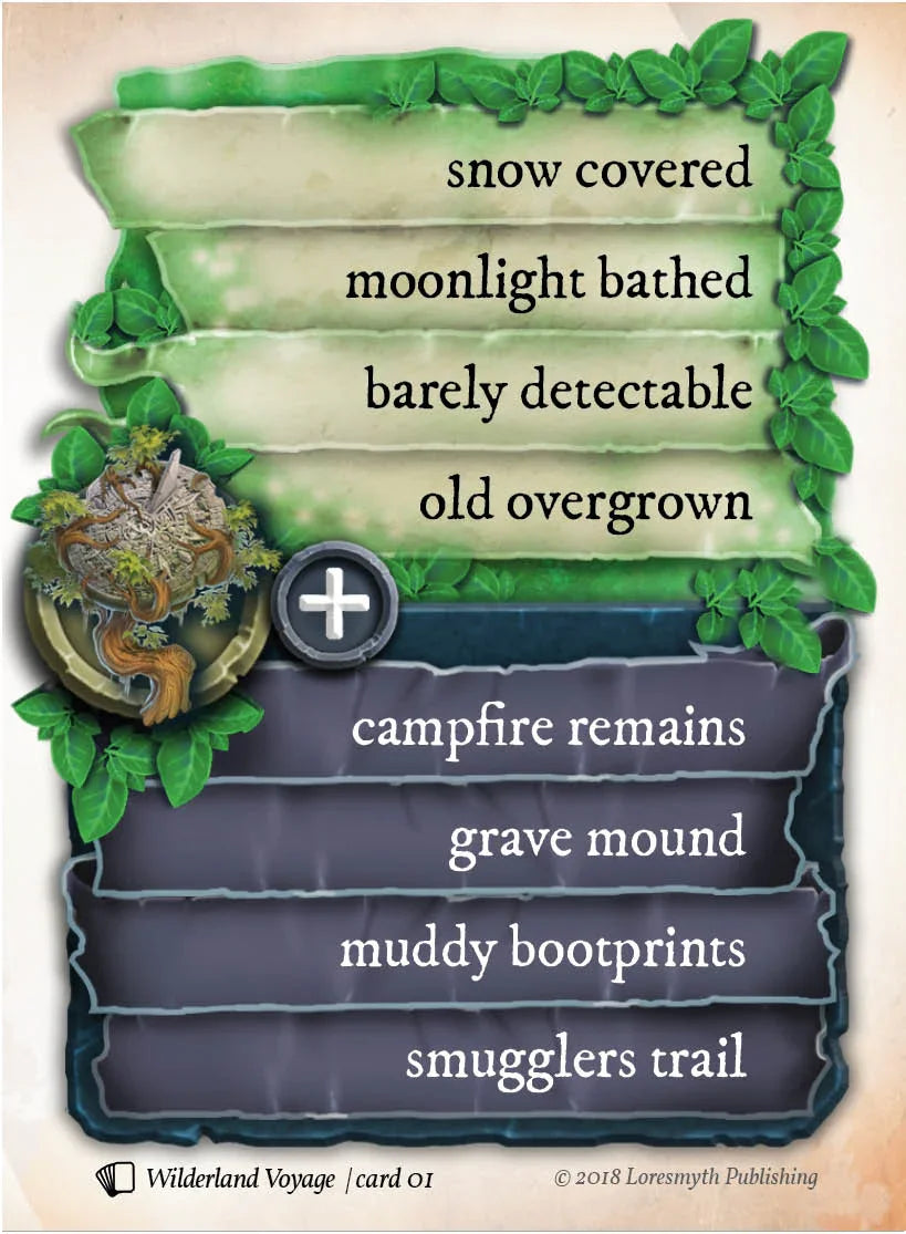 Dungeon Discoveries - Wilderland Voyage - Card Deck