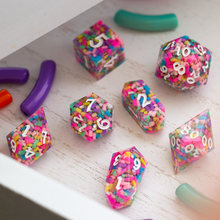 Sugar Rush Handmade Resin DND Dice Set