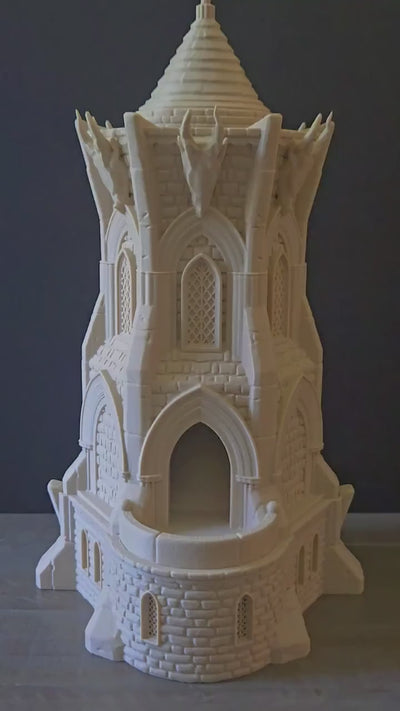 Elvish Large DND Dice Tower