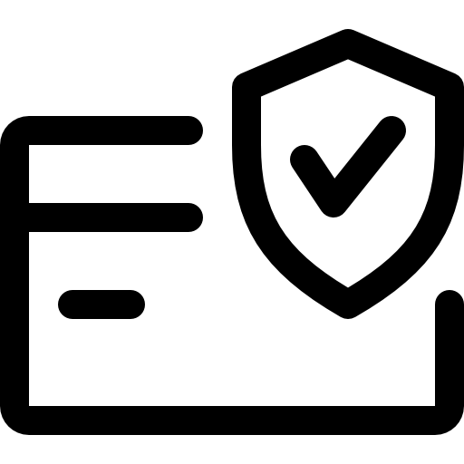 Secure payment icon